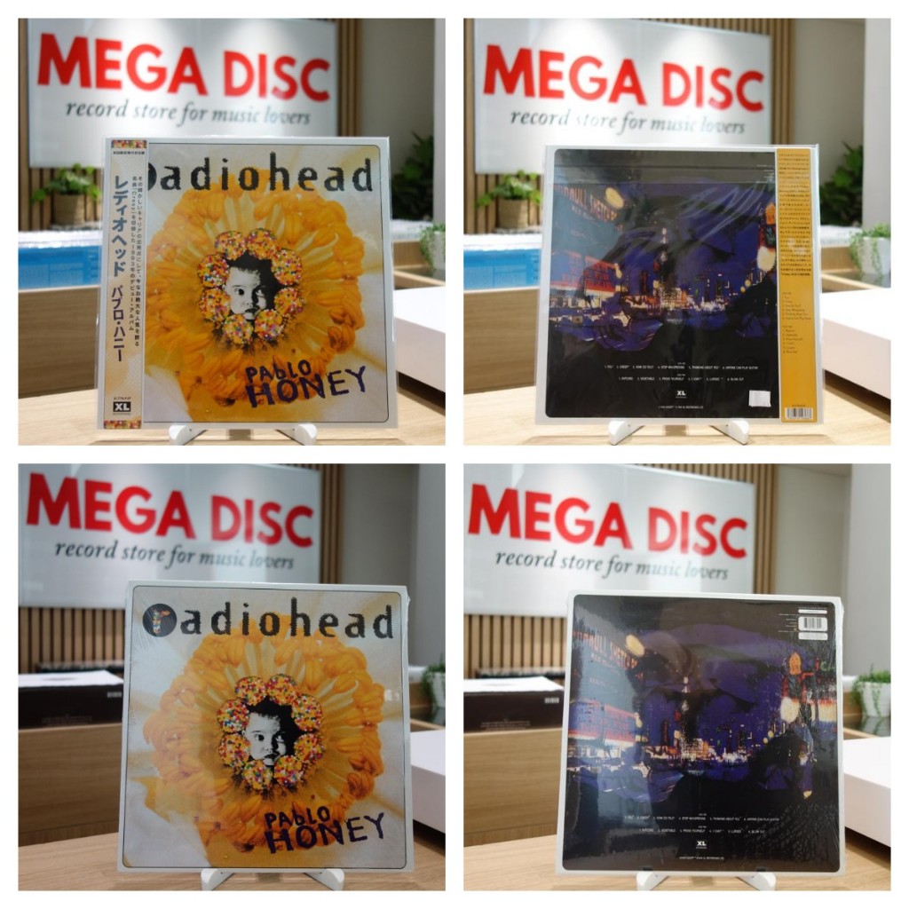 LP Radiohead - Pablo Honey Album Vinyl PH Piringan Hitam