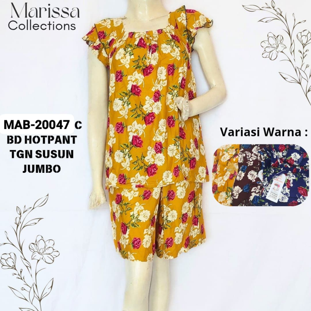 MOMMEKIDS - Babydoll Batik Celana Pendek Jumbo by Batik Marissa