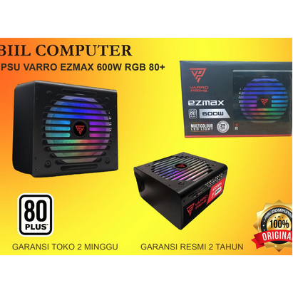 PSU VARRO EZMAX 600W RGB 80+