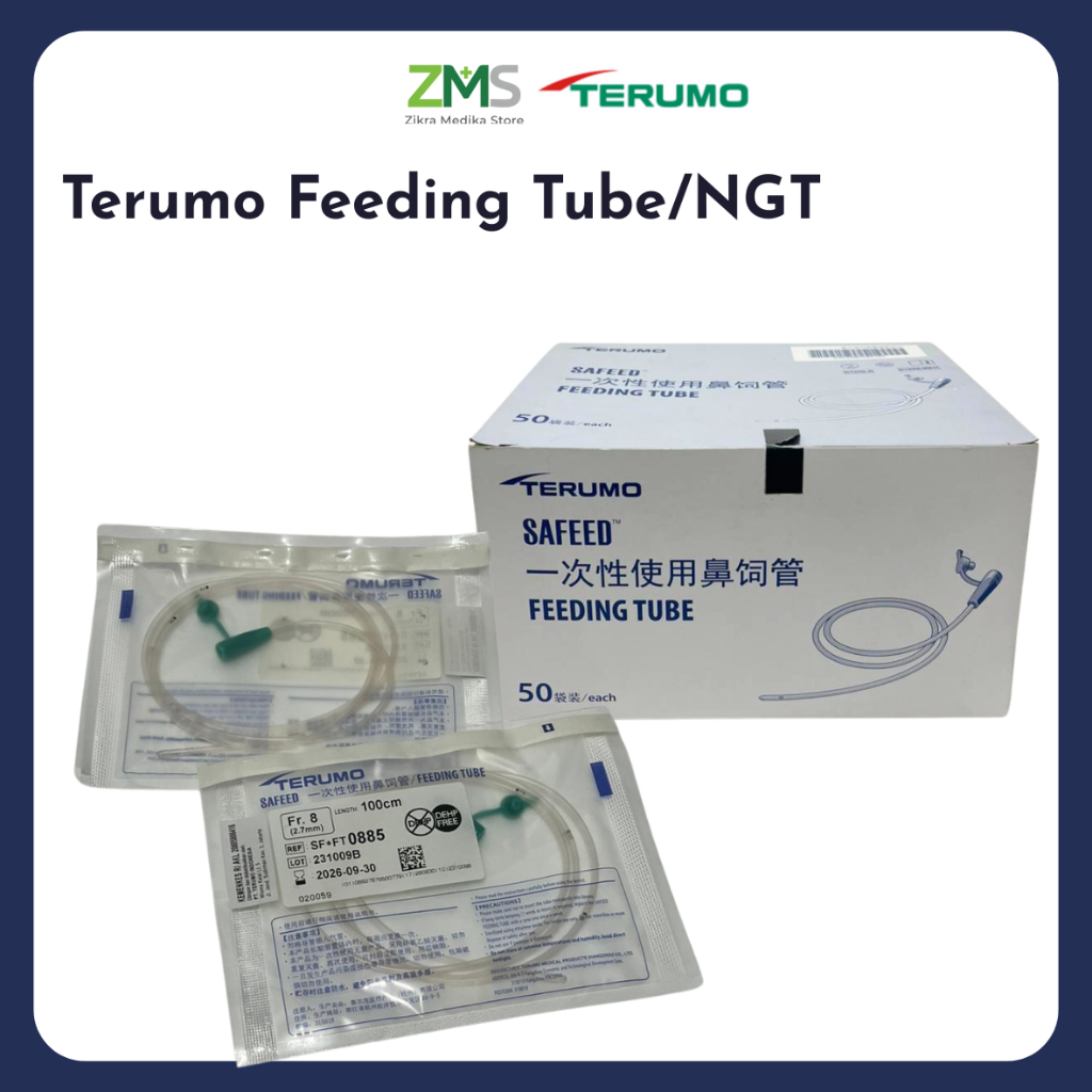 [ECERAN] NGT TERUMO No FR 8 (2.7 mm) / Feeding tube terumo