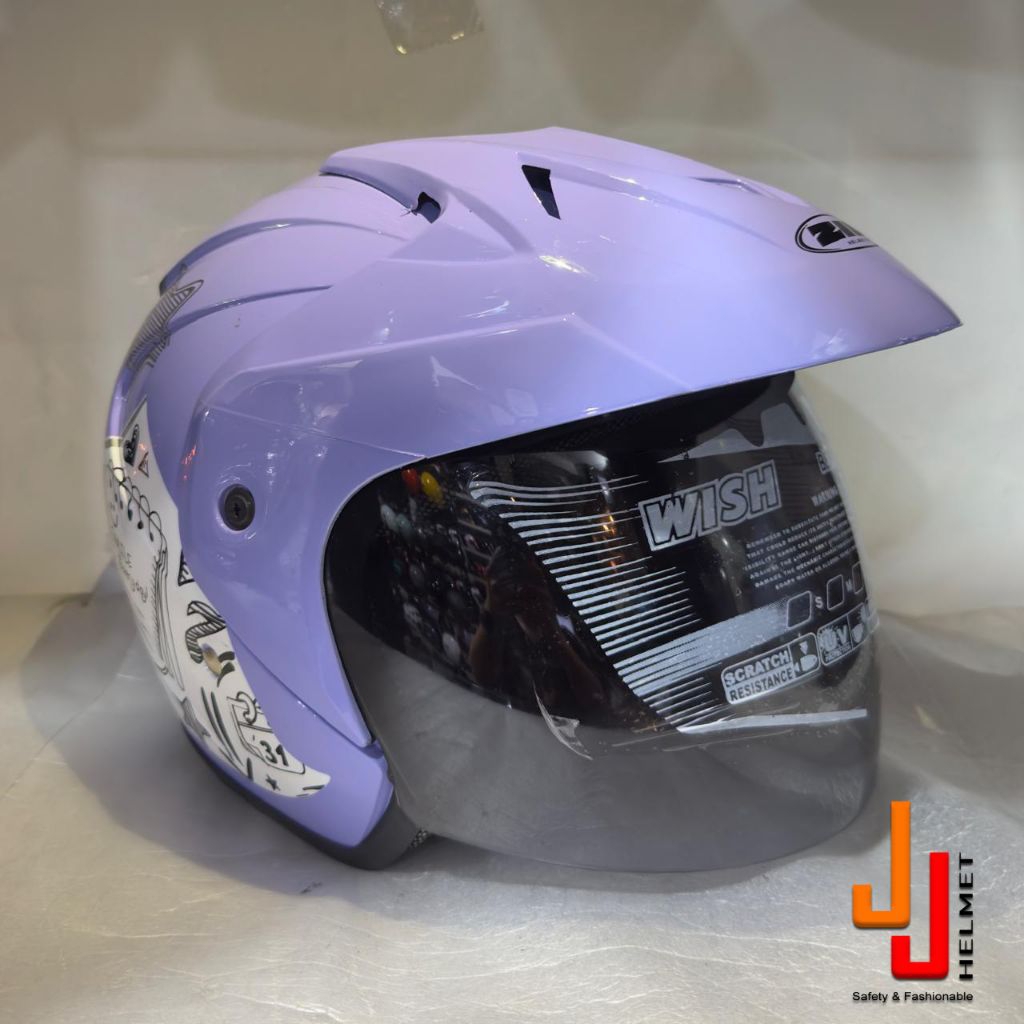 Helm ZIP Vivo (Corak Perempuan)