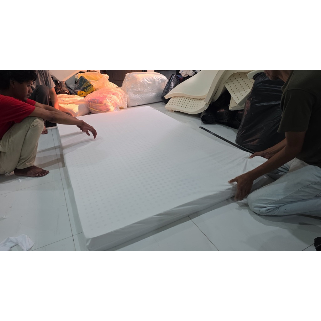 kasur latex 120x200x20 utuh no potongan