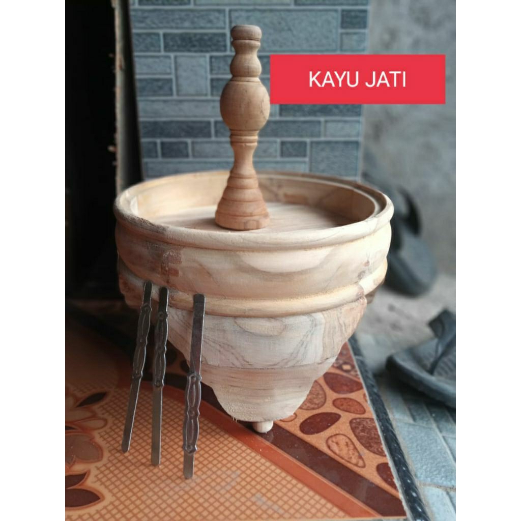 PROMO TEBOK HOLOPET PLECI KAYU JATI Uk 23
