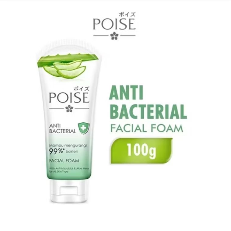 POISE Anti Bacterial Facial Foam 100 ML
