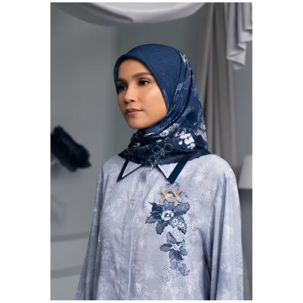 Wearing Klamby Scarf