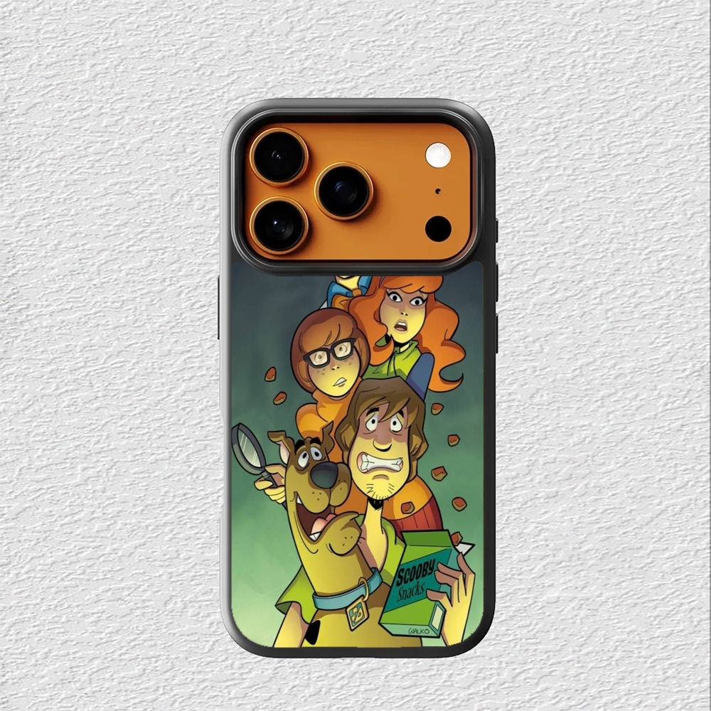Case Casing Softcase iphone 17 16 15 14 13 12 11 Pro Air Max Mini Plus X Xs Max XR Scooby Doo Horor