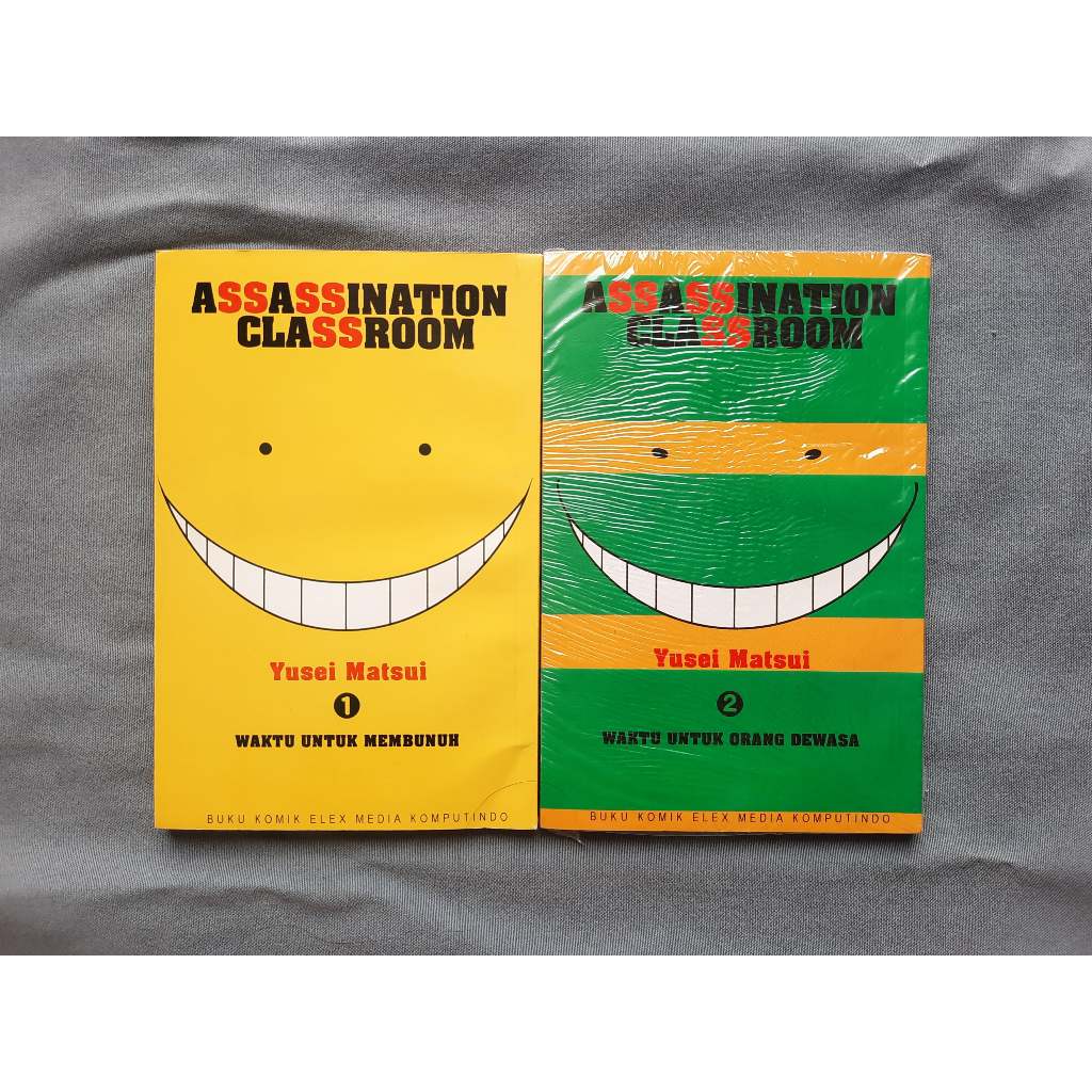 Komik Manga Assasination Classroom Volume 1&2 set