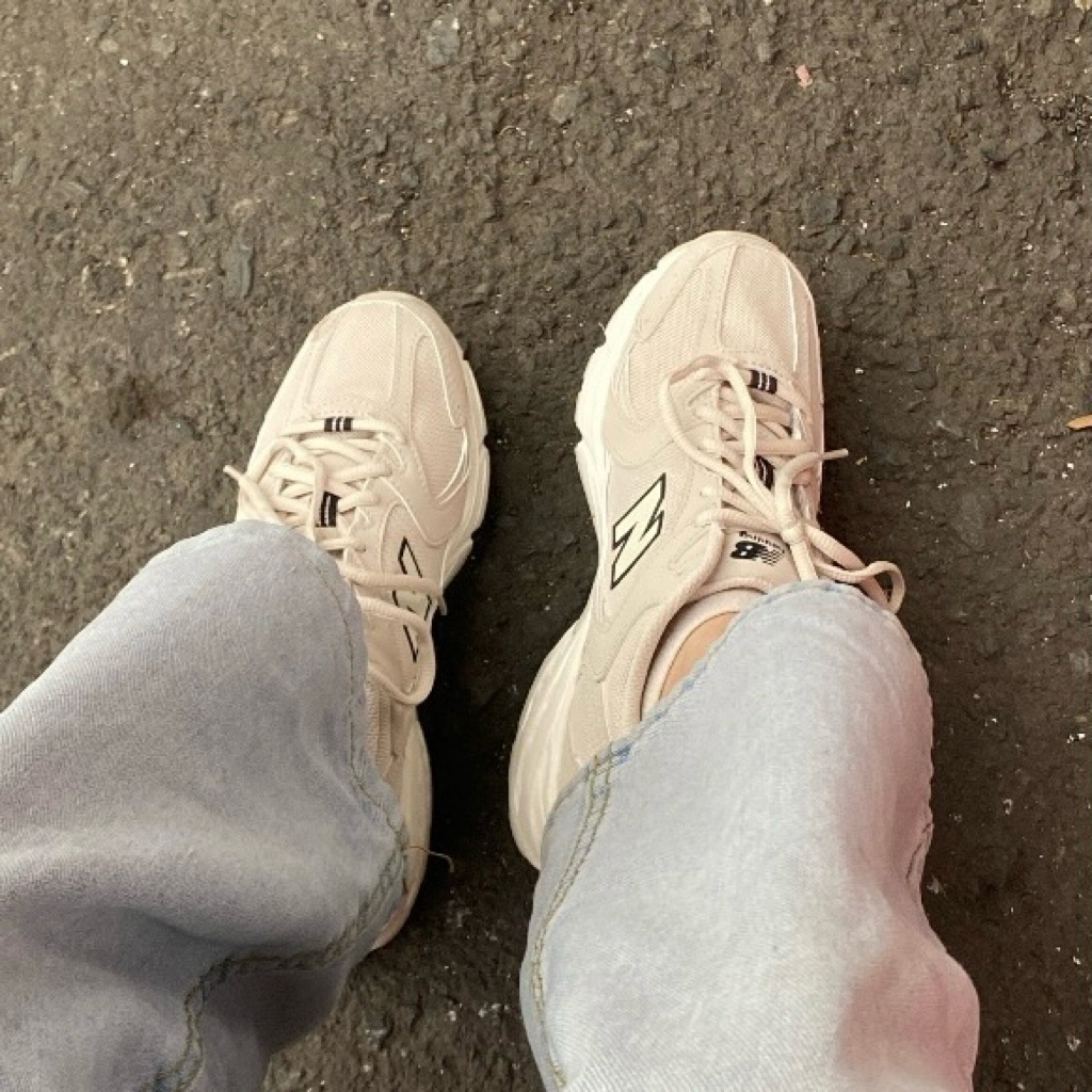 (PRELOVED) NB 530 cream uk 38