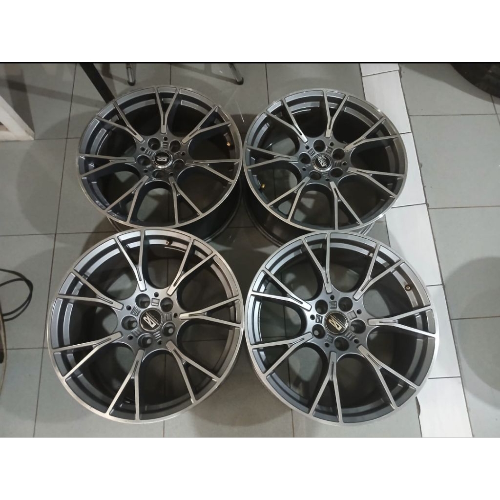 VELG MOBIL SECOND HSR WURZLE RING 19 LEBAR 8,5 / 9,5 LUBANG 5X112 ET35 / 42
