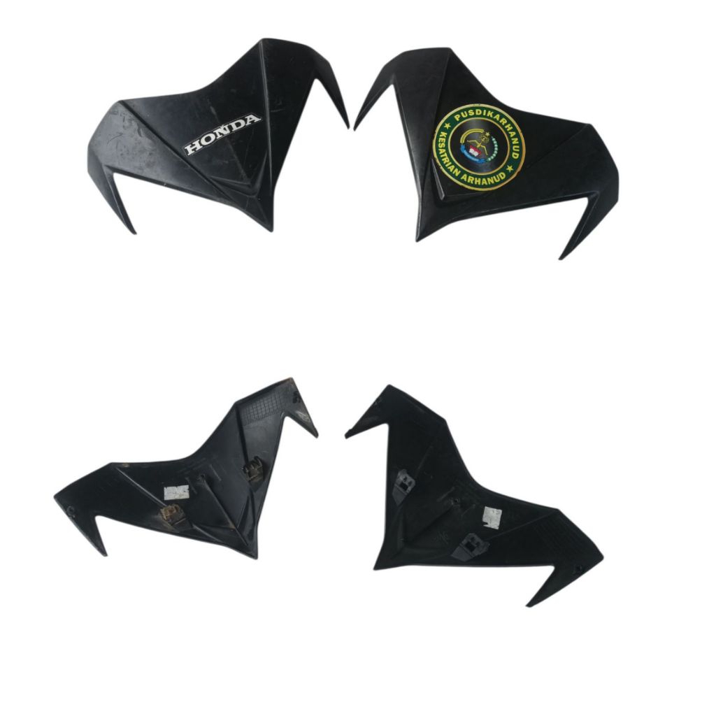 Visor Batok lampu depan Speedometer Honda Supra X 125 Batman Hitam Original - Mph000530 Visor Batok 
