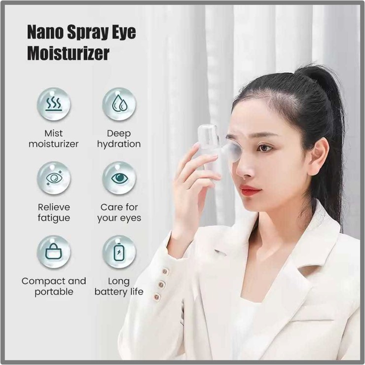 Alat Spray Mata Nebulizer Atomizer Mata Nano mist sprayer untuk mata