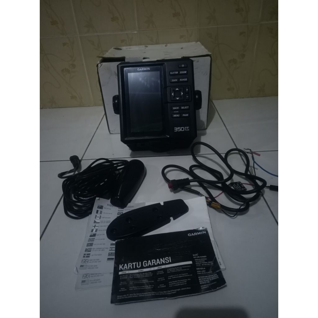 fish finder garmin 350ff second