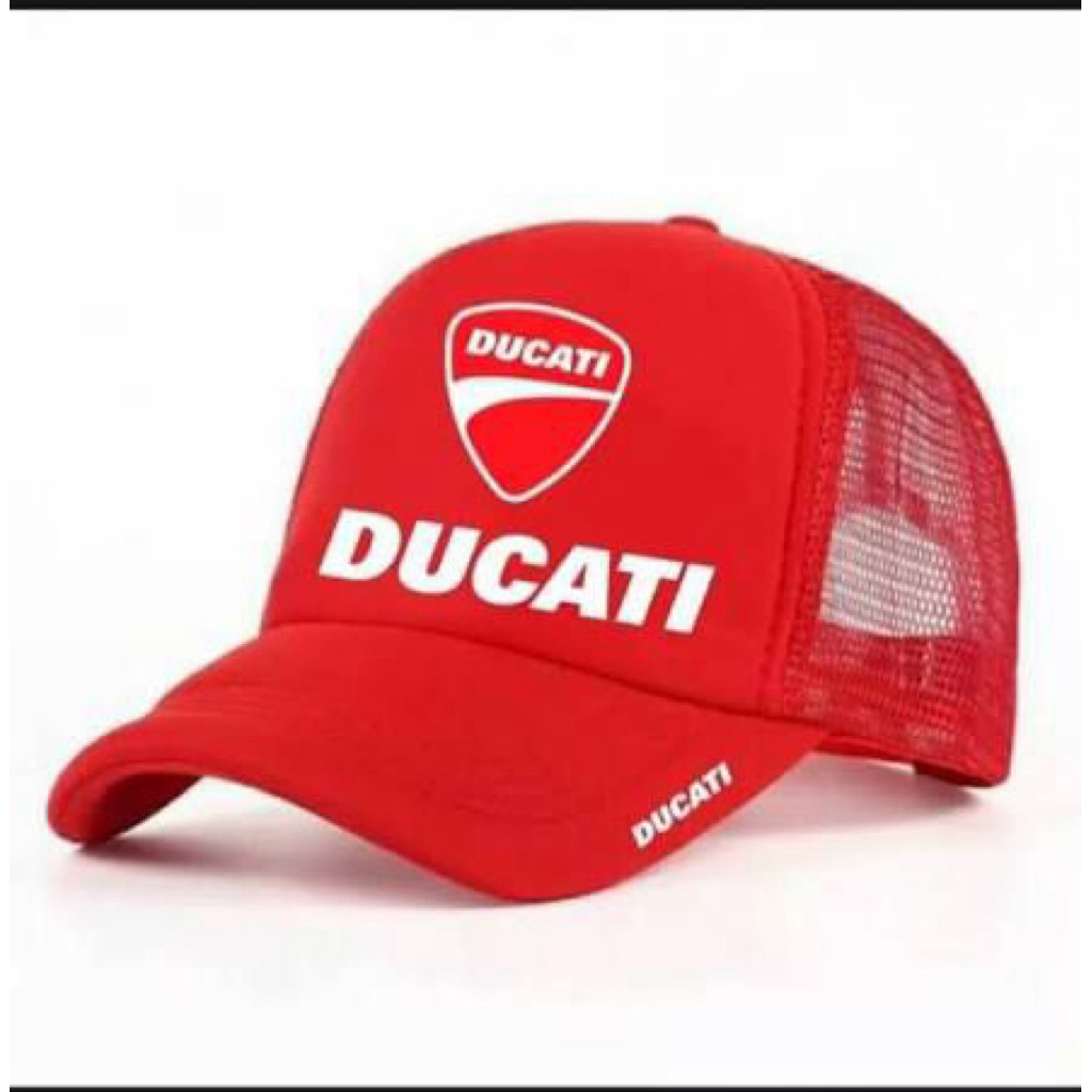 TOPI TRUCKER TOPI JARING DUCATI