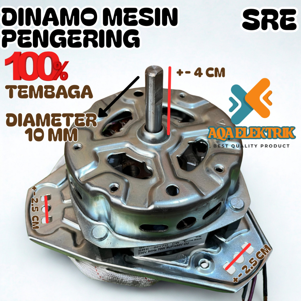 DINAMO MESIN PENGERIN MESIN CUCI MERK SHARP DAN MERK UMUM LAINYA / DINAMO PENGERIN MESIN CUCI