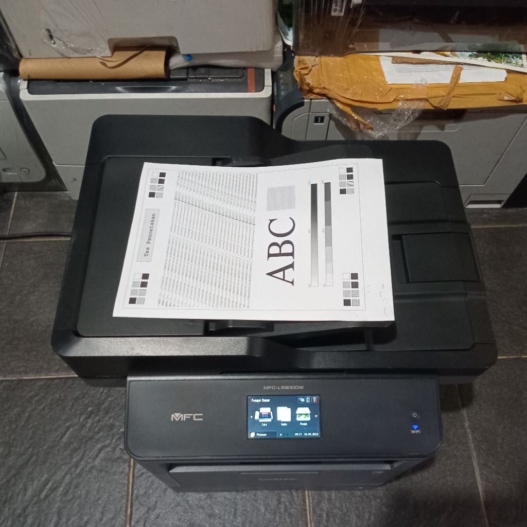 Printer Brother MFC-L5900DW PotoCopy F4 monochrome