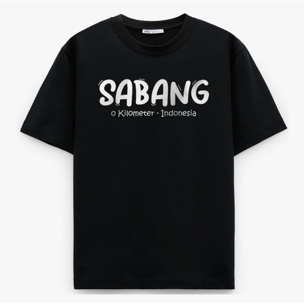 KAOS SABANG 0 KILOMETER - INDONESIA SPONSOR