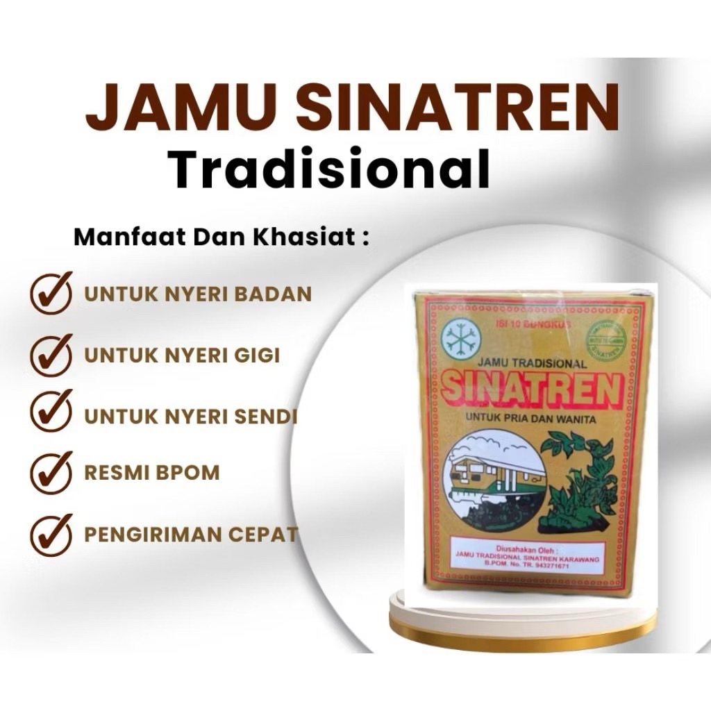 Jamu Sinatren Tr@disional 1 Box Paket Hemat ORI 100%