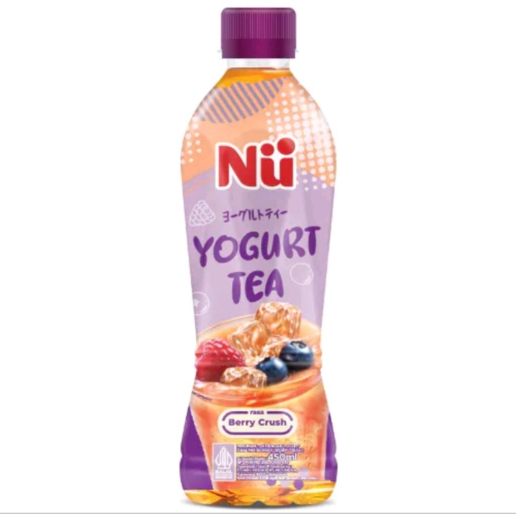 NU GREEN TEA YOGURT BERRY CRUSH DUS (12X310ML)