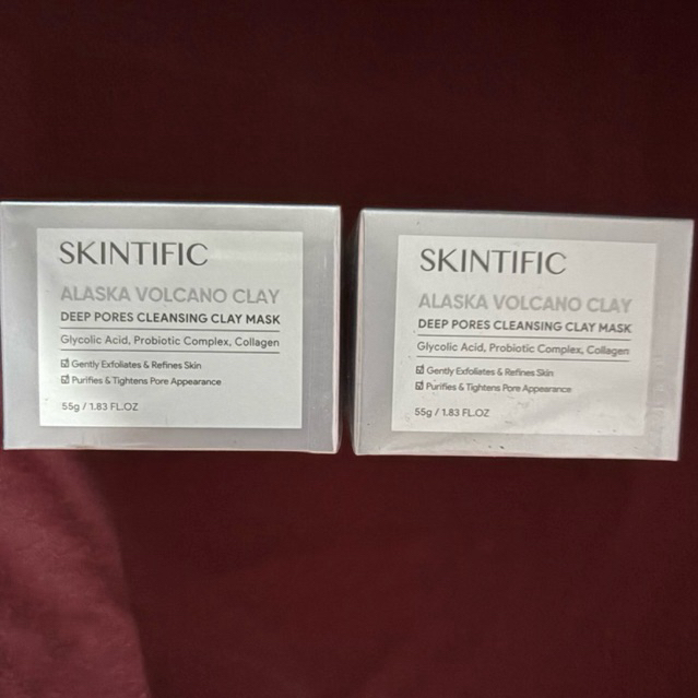 Claymask skintific volcano new original FLASH SALE