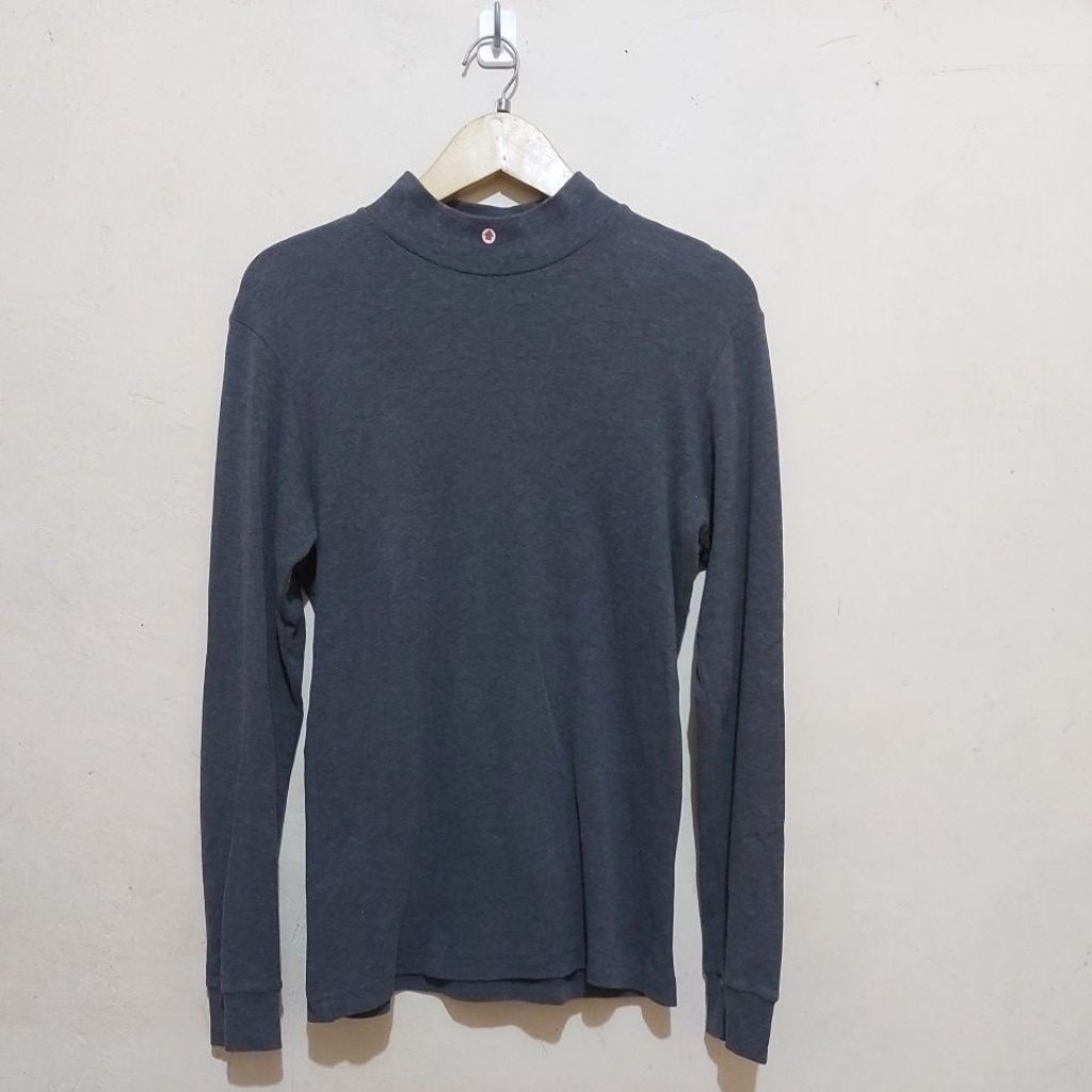 Tshirt soft touch mock neck for men UNIQLO(faulty)