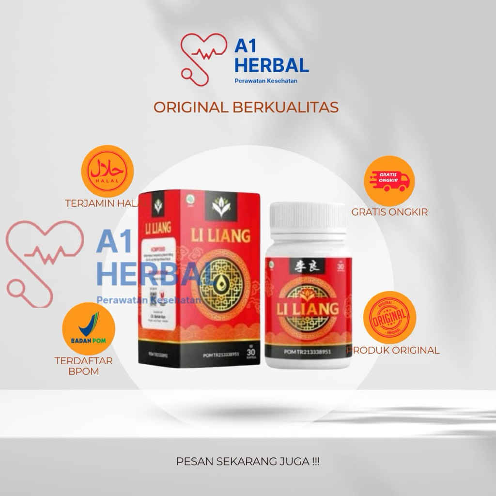 LI LIANG OBAT HERBAL DIABETES KOLESTROL GULA DARAH LI LIANG ORIGINAL