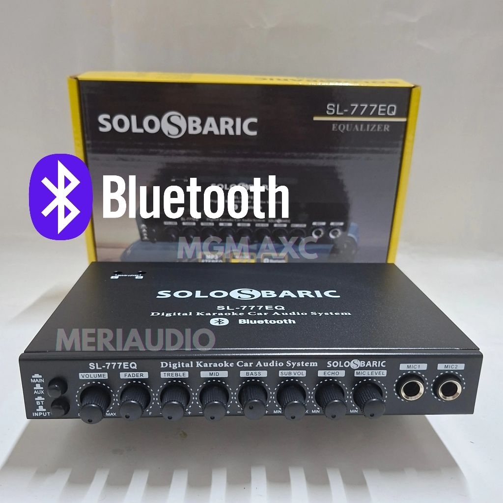 Pream Parametrik Bluetooth Karaoke Solobaric Sl 777EQ Pream Parametrik ADS AB-993EQ 7BAND BLUETOOTH