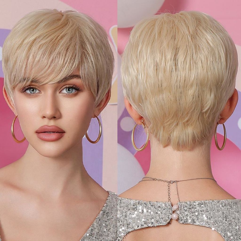 WIG WANITA RAMBUT PENDEK WIG WANITA SHORTY WIG WIG WANITA KEKINIAN WIG WANITA EUROPEAN STYLE WIG WAN