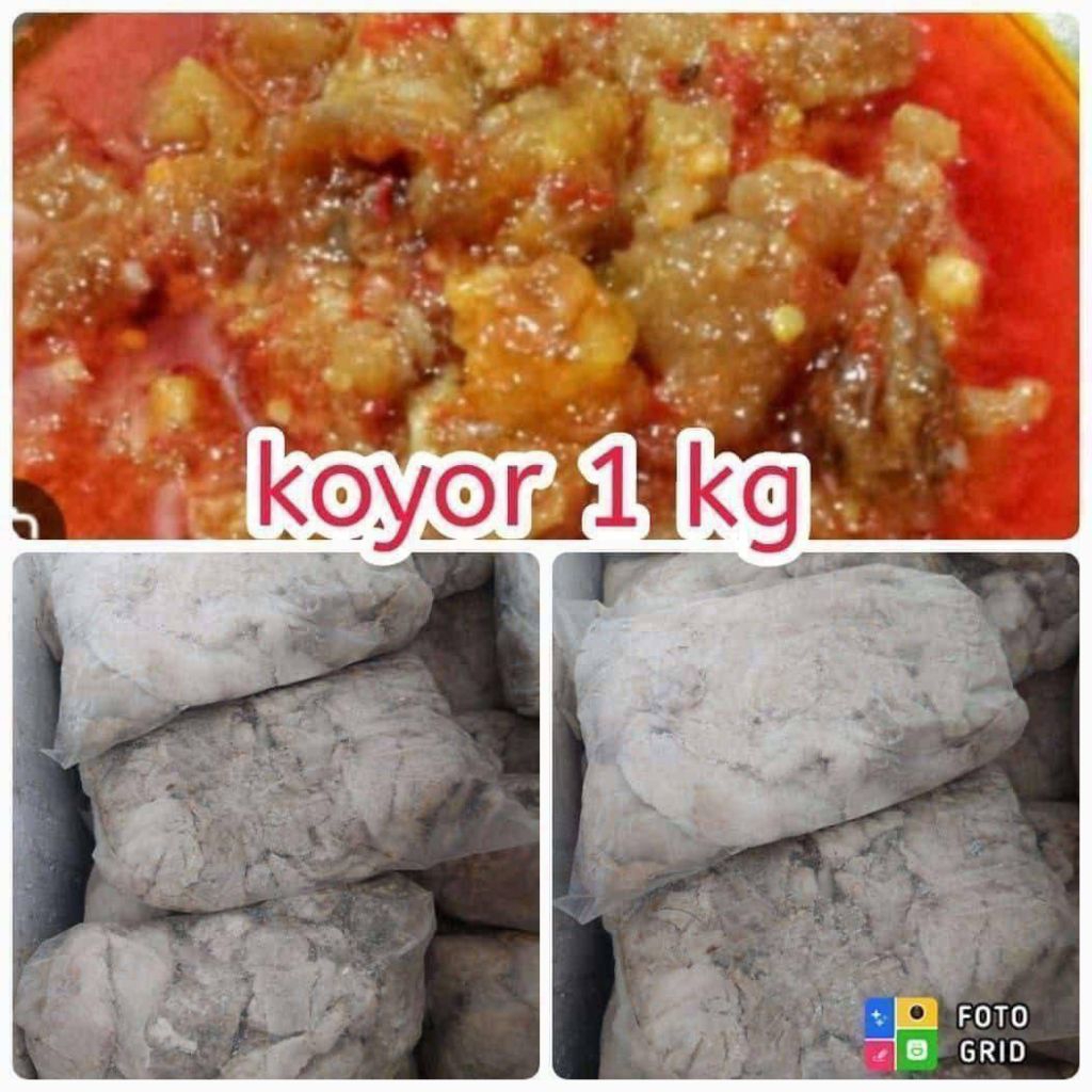 koyor sapi premium beku berat 1 kg