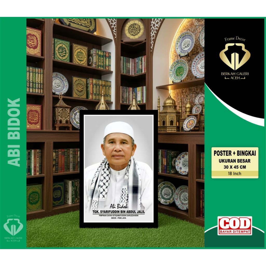 POSTER ULAMA ACEH / ABI BIDOK