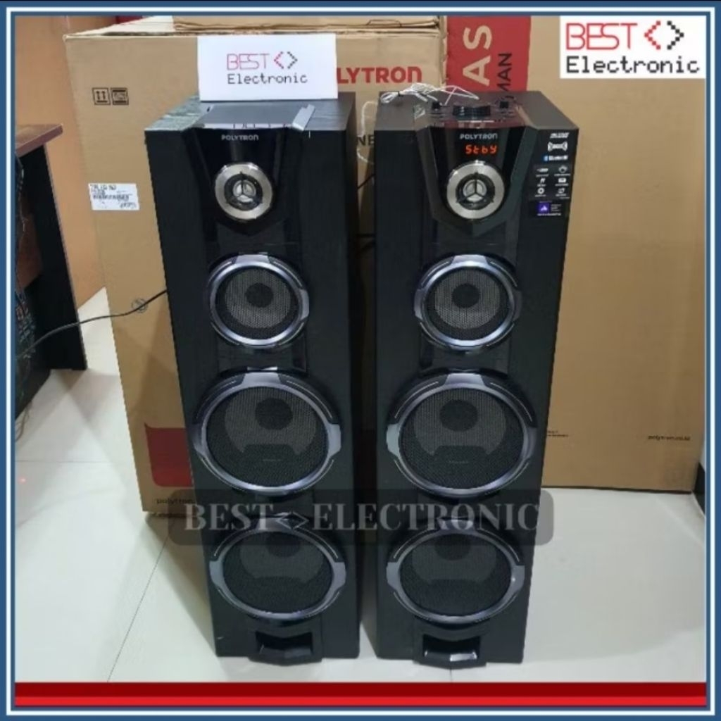 SPEAKER AKTIF POLYTRON PAS 8FF22 PAS8FF22 BLUETOOTH