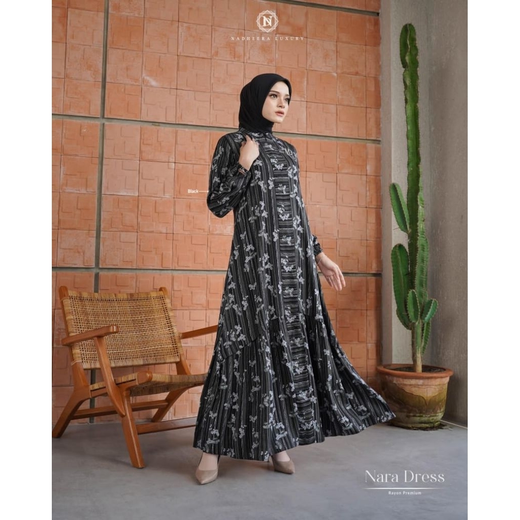[READY STOK]NARA DRESS BY NADHEERA LUXURY