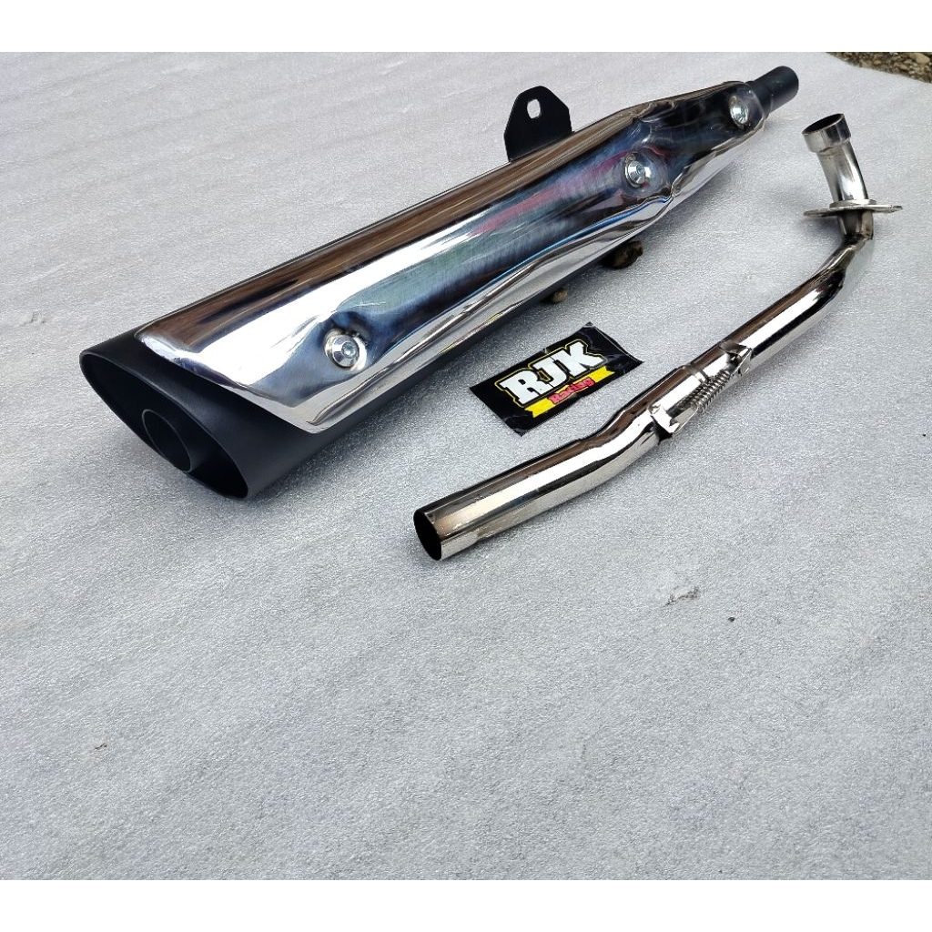 knalpot standar racing  original motor Karisma