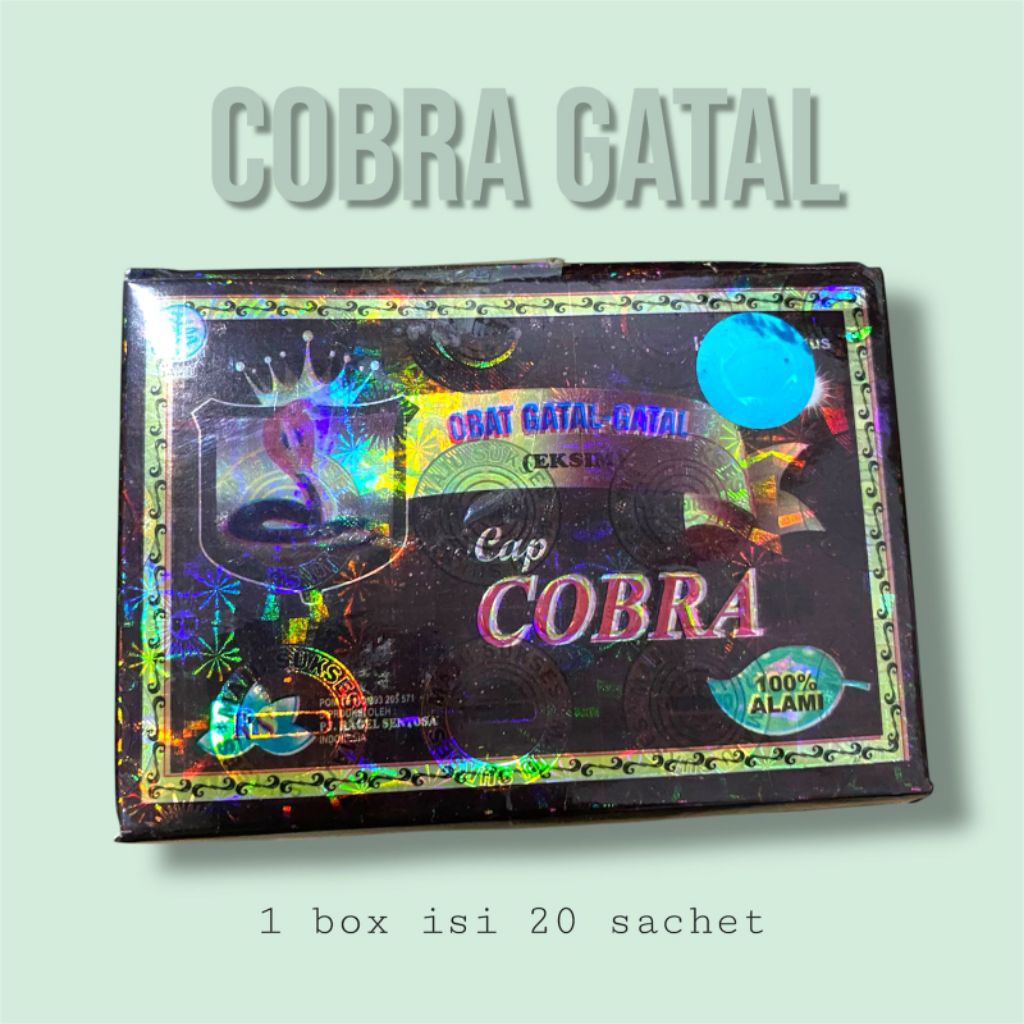 jamu Cobra gatal gatal eksim