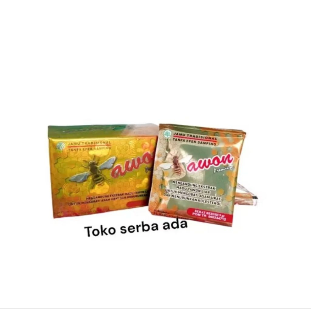 Asli Jamu Cap Tawon serbuk Per 10 sachet kualitas Premium