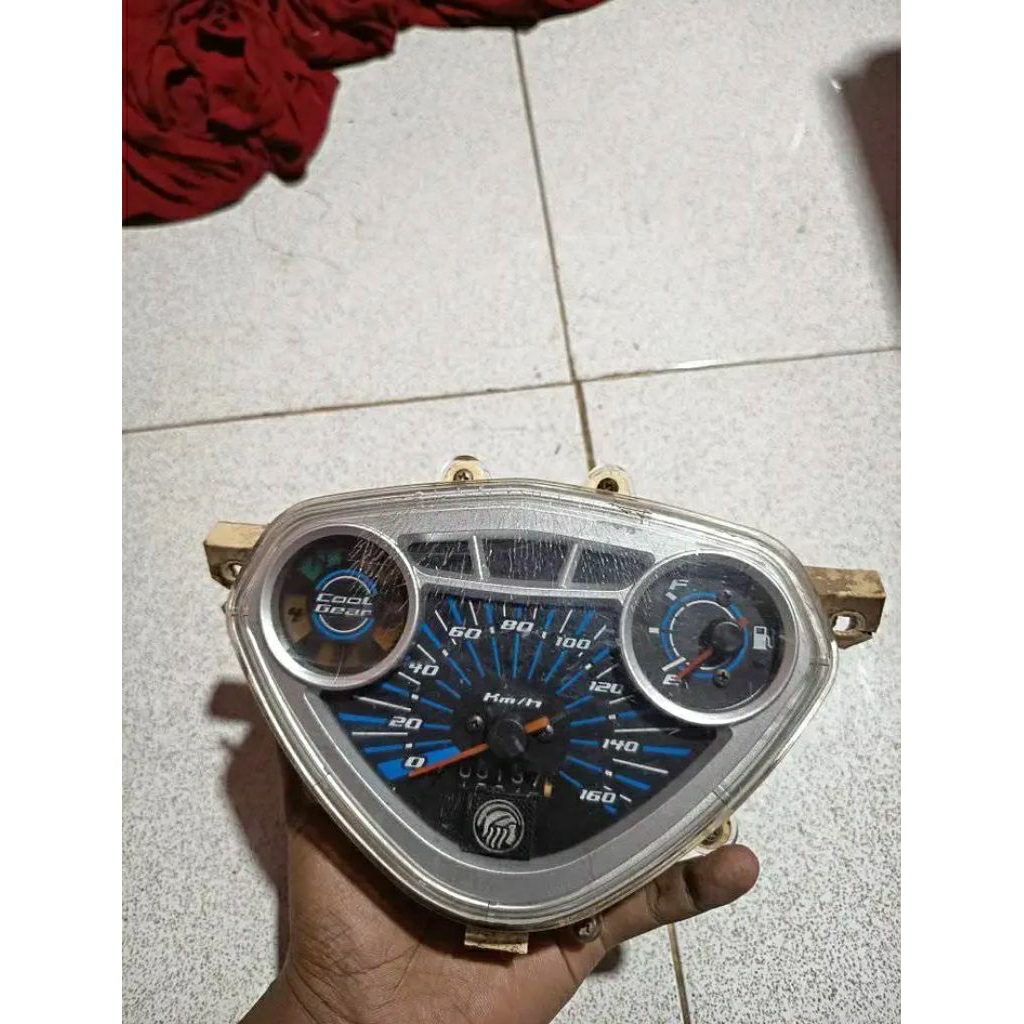 spidometer kilometer fullset Yamaha Jupiter z Burhan barang seken original copotan motor