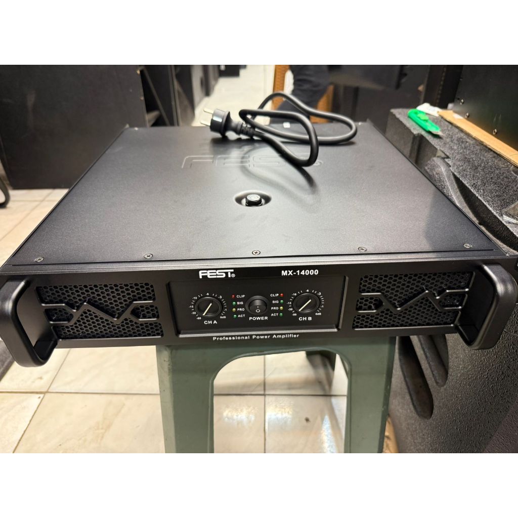 Power Fest MX 14000 Original Product Amplifier Class H FEST MX-14000