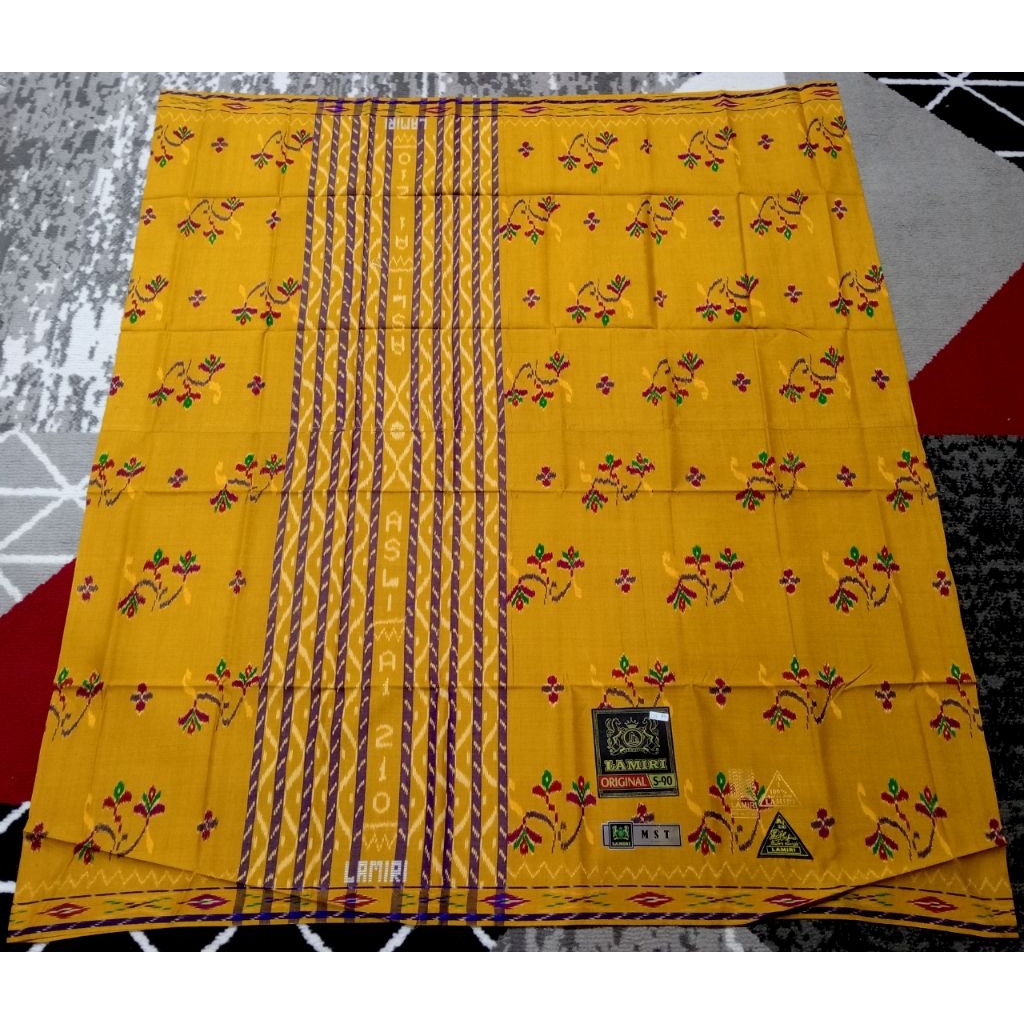 lamiri mst motif kembang s90 full sutra jahit tengah