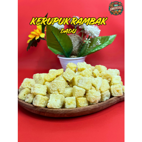 KERUPUK RAMBAK DADU / KERUPUK DADU ORIGINAL GURIH ASIN / KERUPUK DADU