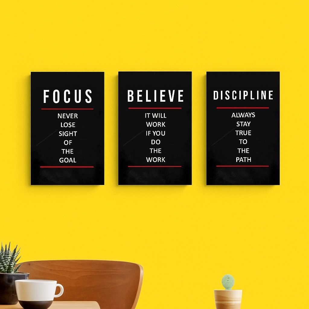 Hiasan Dinding Quotes Motivasi Pajangan Rumah Ruangan Kantor Poster Kayu Wall Decor Kata Kata Bijak