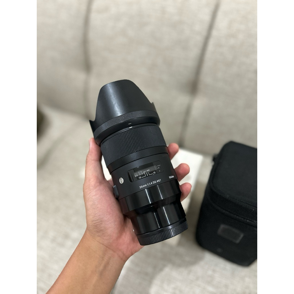 Lensa Sigma 35mm f1.4 for Sony