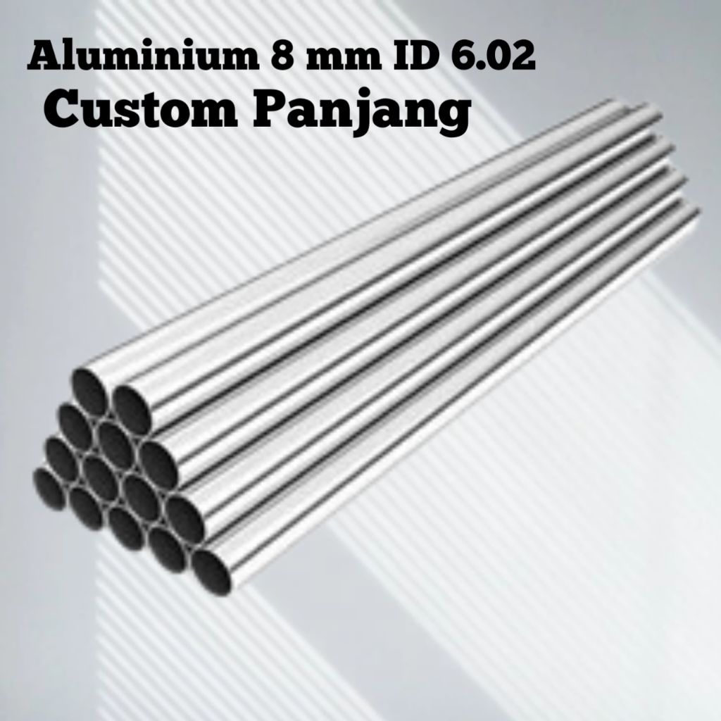 Pipa Aluminium 8mm ID 6mm CUSTOM
