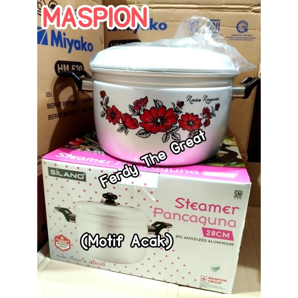 Panci pancaguna 28cm tutup kaca / panci serbaguna tutup kaca / panci jawa maspion tutup kaca / panci