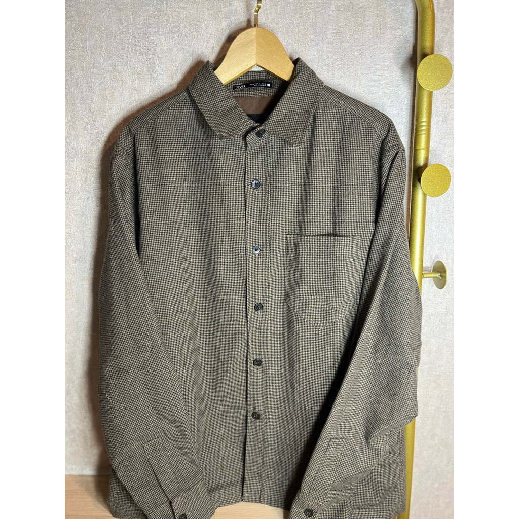 Kemeja Vintage Pria Zara Men’s Shirt Bagus Murah