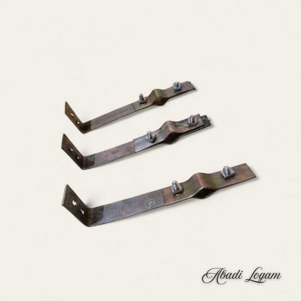 klem L bc isolator kabel penangkal petir Klem kabel grounding Klem L cagak kabel Anti petir