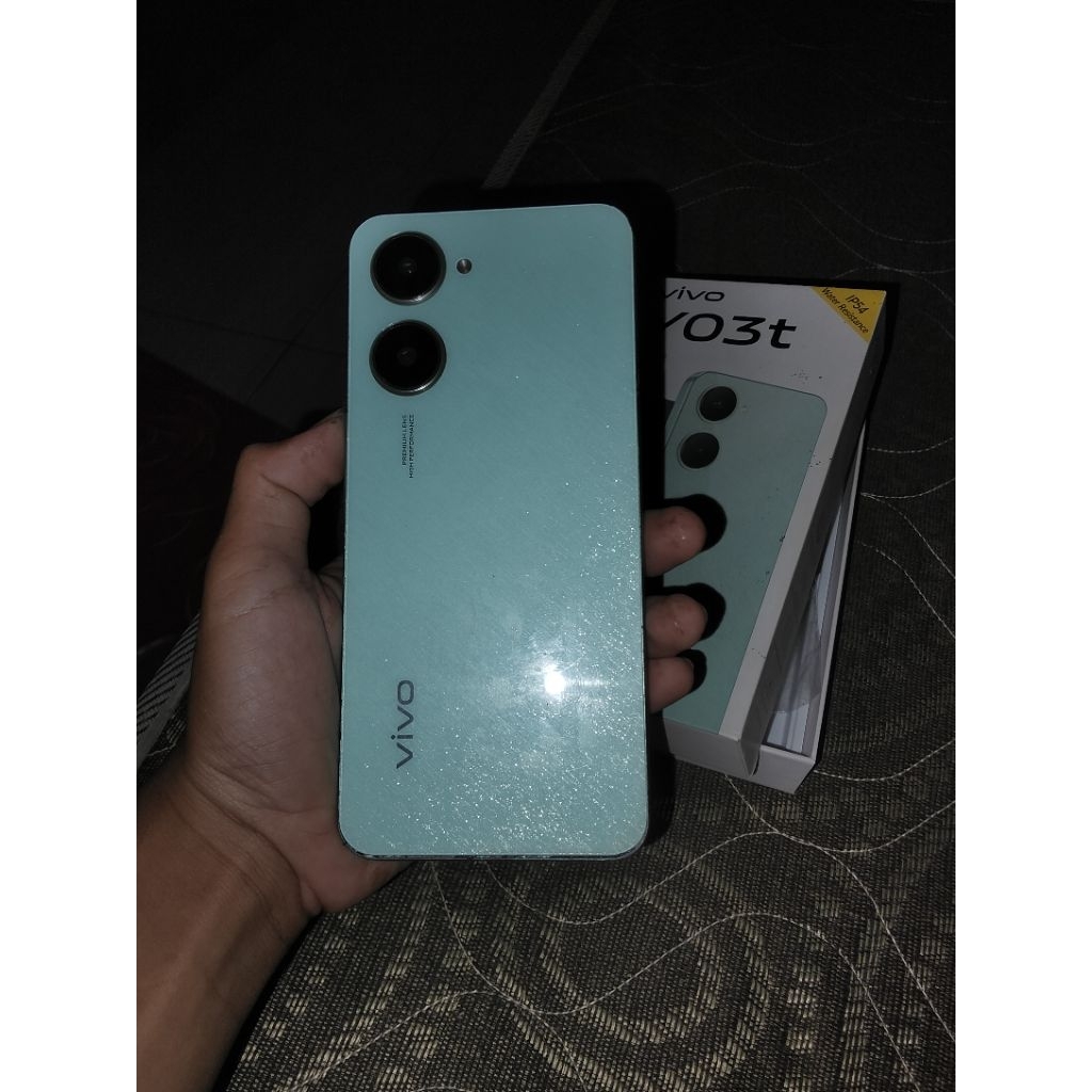 hp Vivo y03t ram 4 + 4 ,second