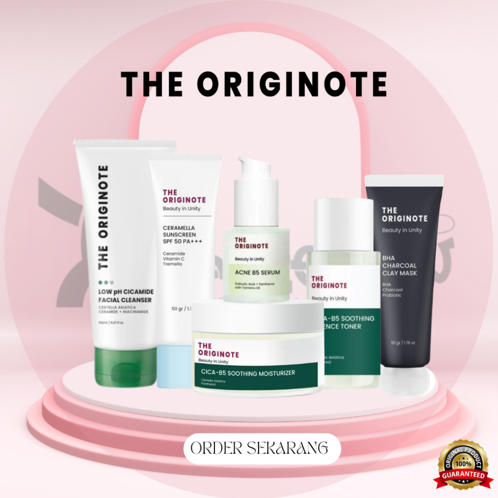 SPECIAL BUNDLE THE ORIGINOTE Acne Kit [ 3 in 1 ][ 4 in 1 ][ 5 in 1 ][ 6 in 1 ] paket acne originote