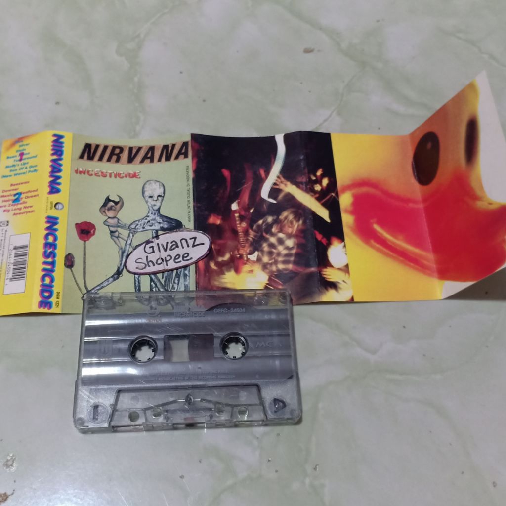 kaset pita NIRVANA Incesticide