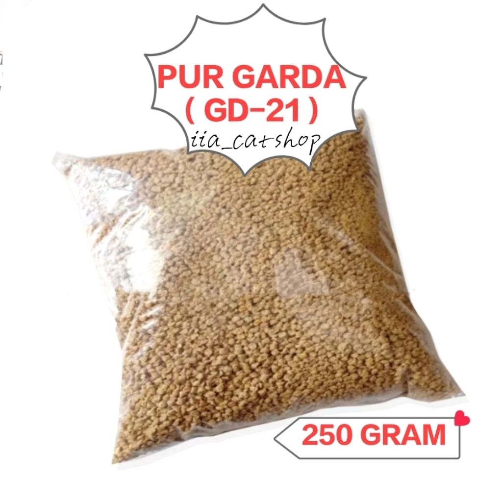 Pakan Ayam Pur Garda GD 21 Sinta Pur Komplit Ayam Pedaging Makanan Pitik Anakan Entog Bebek - 250 Gr