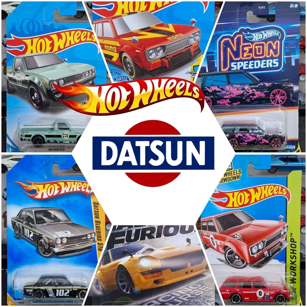 Hot Wheels JDM Datsun Hot Item Rare Murah Meriah Datsun Bluebird 510 Datsun 240Z Custom Datsun 620 P
