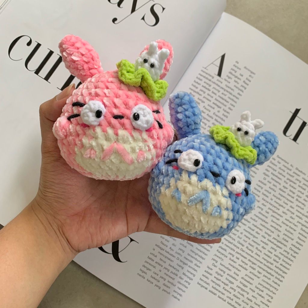 TOTORO KEYCHAIN CROCHET || TOTORO